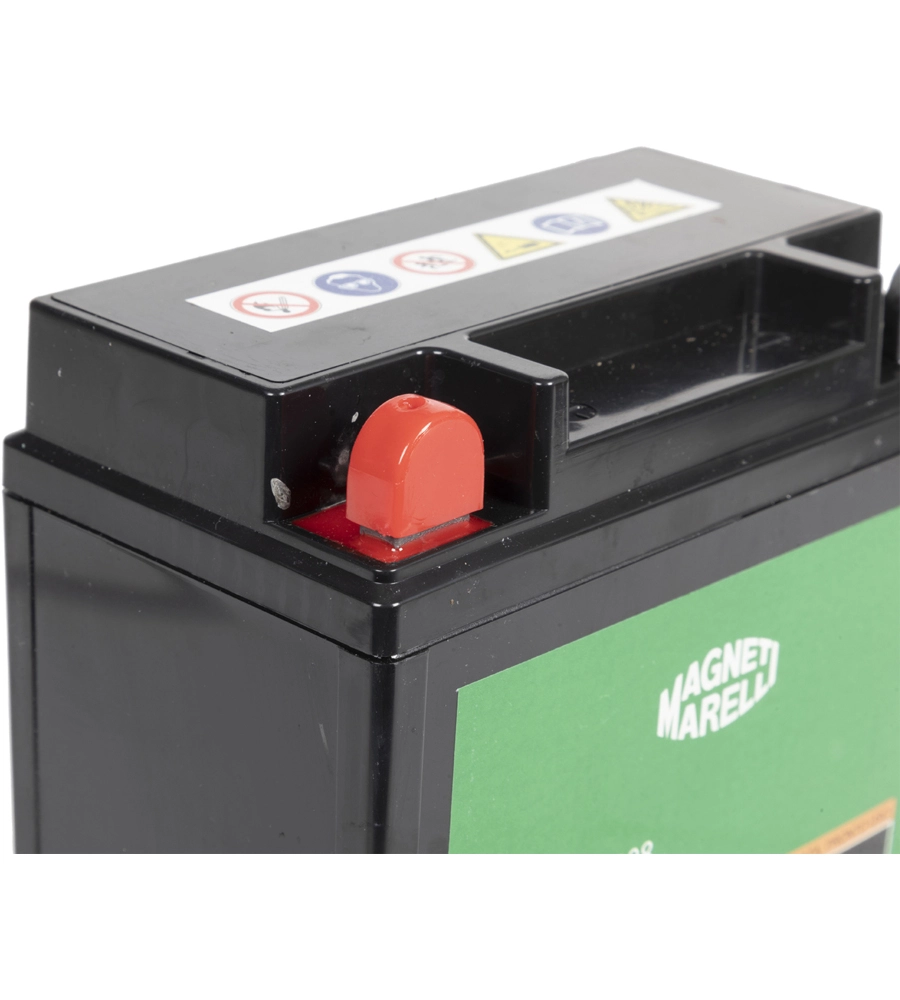 MAGNETI MARELLI BATTERIA MOTO E SCOOTER 9AH 12V 100A TECNOLOGIA AGM SIGILLATA POLO POSITIVO SINISTRO